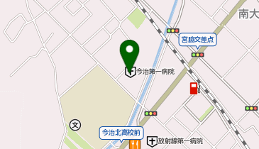 社会医療法人真泉会今治第一病院の地図画像