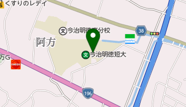 私立今治明徳短期大学の地図画像
