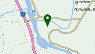 大洲市立肱川中学校の地図画像