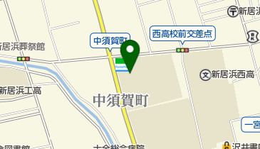 新居浜市立宮西小学校の地図画像