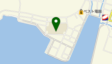 八幡浜市立川之石小学校の地図画像