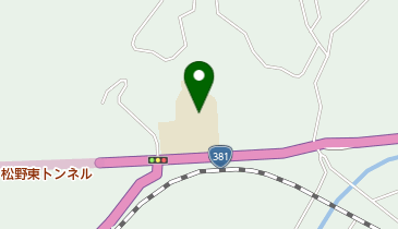 松野町立松野東小学校の地図画像
