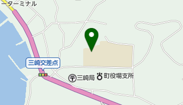 伊方町立三崎小学校の地図画像