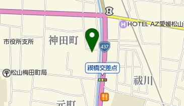 松山市立三津浜幼稚園の地図画像