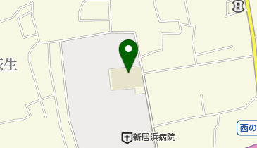 愛媛県立新居浜特別支援学校の地図画像