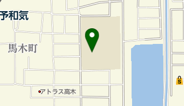 愛媛県立みなら特別支援学校松山城北分校の地図画像