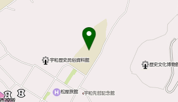 愛媛県立宇和特別支援学校聴覚障がい部門の地図画像