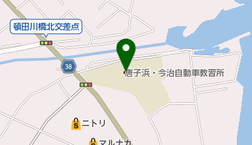 今治自動車教習所の地図画像