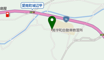 南宇和自動車教習所の地図画像