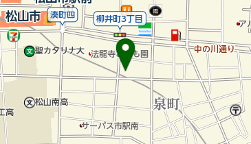 河原電子ビジネス専門学校の地図画像