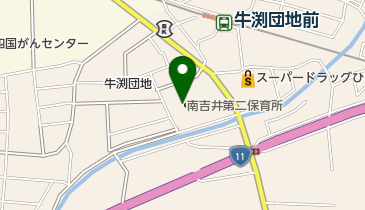 南吉井第二保育所の地図画像