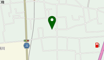 松前町立黒田保育所の地図画像