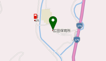 砥部町立広田保育所の地図画像