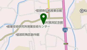 砥部町立砥部こども園の地図画像