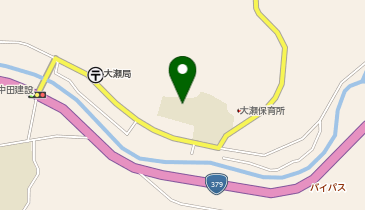 大瀬保育園の地図画像