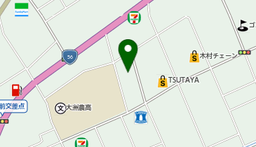 大洲市立東大洲こども園の地図画像