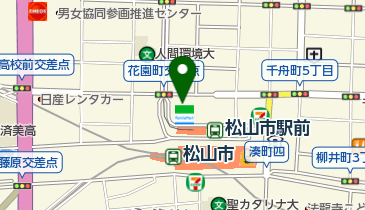 東京アカデミー松山校の地図画像