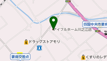 アイフルホーム川之江店三島・川之江展示場の地図画像