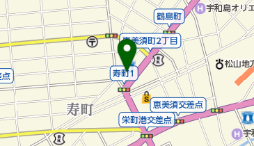 いよてつ高島屋宇和島店の地図画像