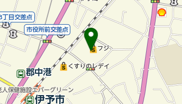 フジ伊予店の地図画像