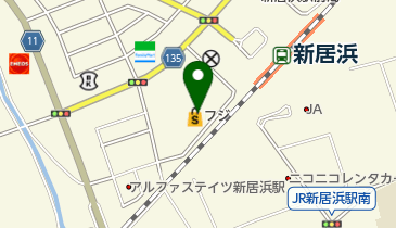 フジ新居浜駅前店の地図画像