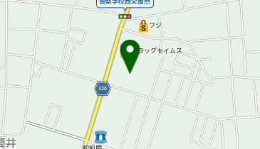 フジ松前店の地図画像