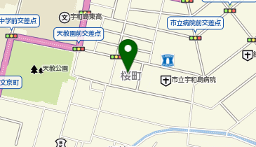 フジ宇和島桜町店の地図画像