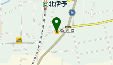 松山生協北伊予店の地図画像