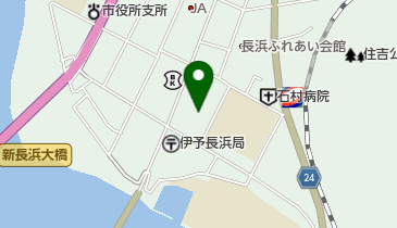 今治デパートショッパーズ長浜店の地図画像