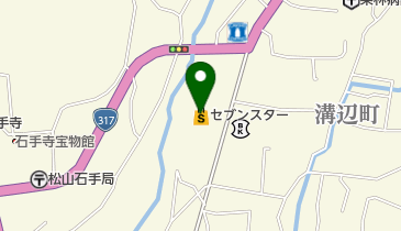 セブンスター石手店の地図画像