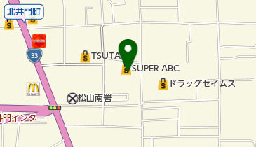 SUPER ABC石井店の地図画像