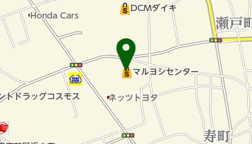 マルヨシセンター新居浜店の地図画像