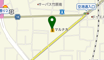 マルナカ土居田店の地図画像