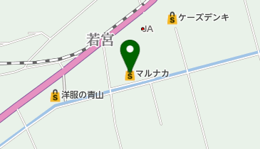 マルナカ大洲店の地図画像