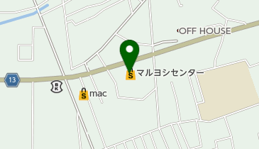 マルヨシセンター西条店の地図画像