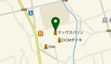 マックスバリュ西の土居店の地図画像