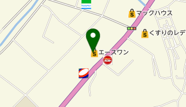 エースワン宇和島店の地図画像