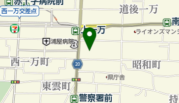 SUPER ABC上一万店の地図画像