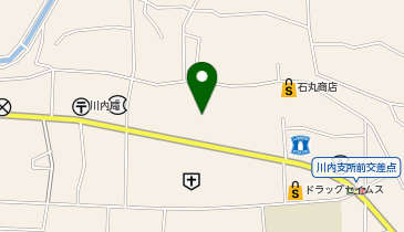 マルナカ川内店の地図画像