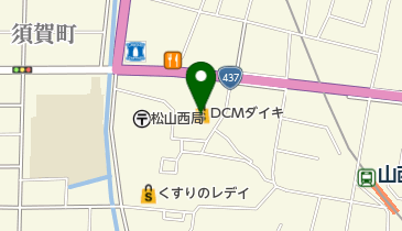 DCM三津浜店の地図画像