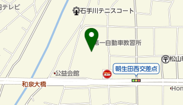 西村ジョイJOYPRO朝生田店の地図画像