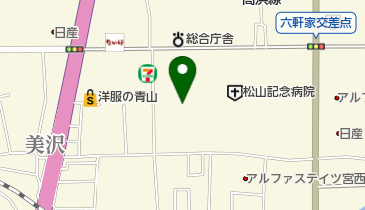 DCM美沢店の地図画像