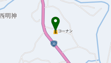 コーナンホームストック久万店の地図画像