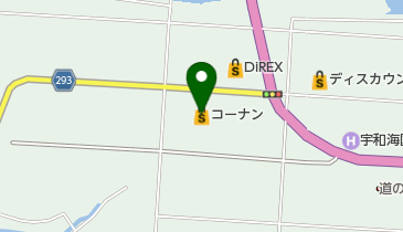 コーナンホームストック御荘店の地図画像