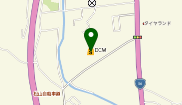 DCM宇和島南店の地図画像