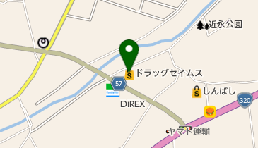 ドラッグセイムス鬼北広見店の地図画像