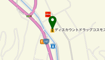 ディスカウントドラッグコスモス保内店の地図画像