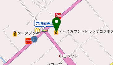 ディスカウントドラッグコスモス四国中央店の地図画像