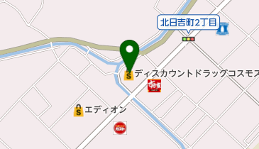 ディスカウントドラッグコスモス北日吉店の地図画像