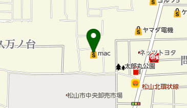 mac久万ノ台店の地図画像